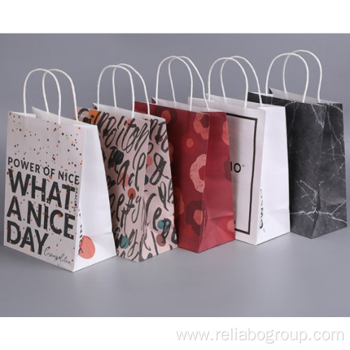 Customized fashion take away food tote bags